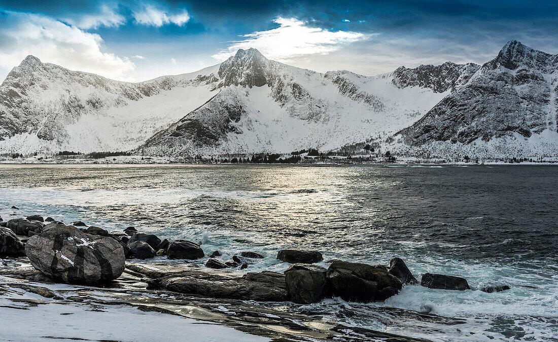 Norway,city of Tromso,Island of Senja,Steinfjord