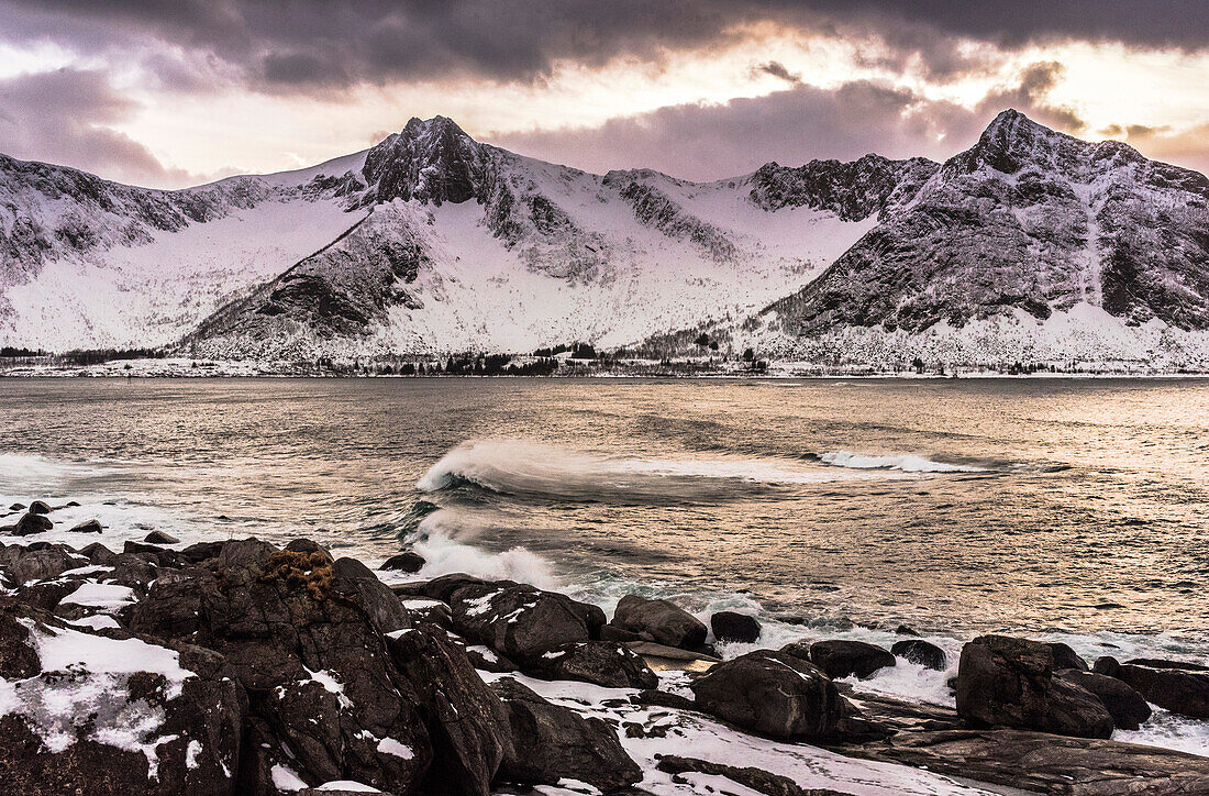 Norway,city of Tromso,Island of Senja,Steinfjord