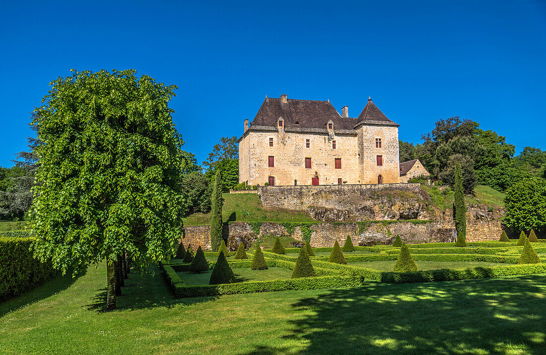 Frankreich,Perigord,Dordogne,Schloss Reignac (12.-15. Jahrhundert)