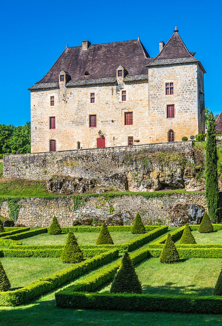 France,Perigord,Dordogne,Reignac castle (12th-15th centuries)