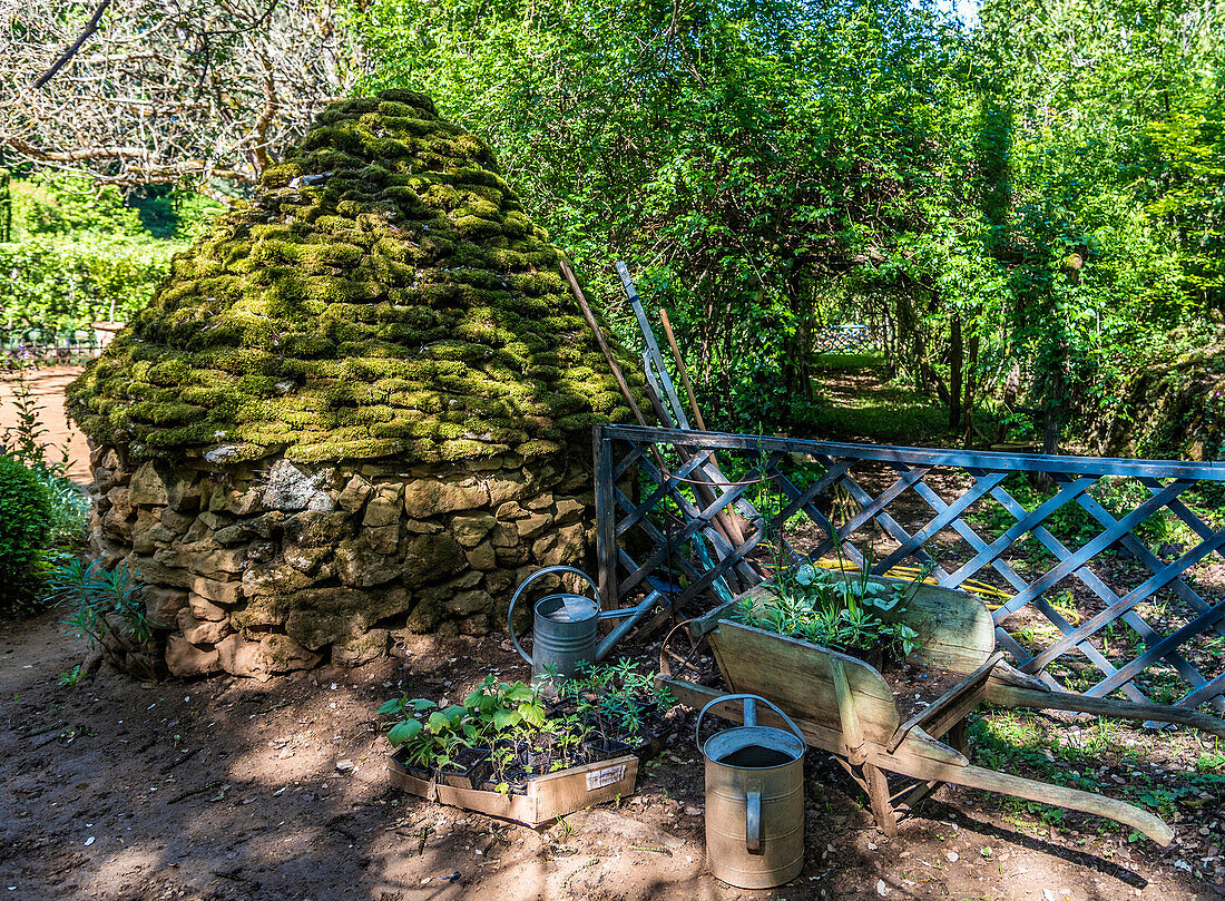 France,Perigord,Dordogne,Cadiot Gardens in Carlux (Remarkable Garden certification label)