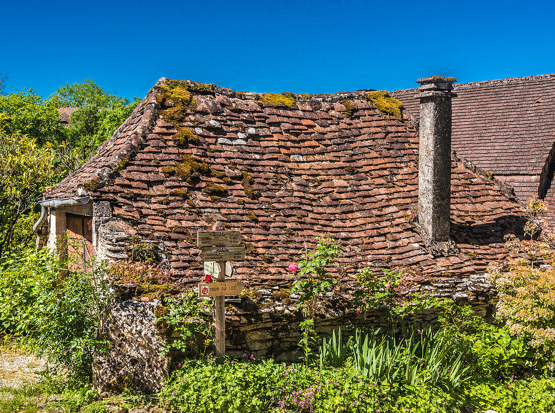 France,Occitanie,Quercy,Lot,Montvalent village