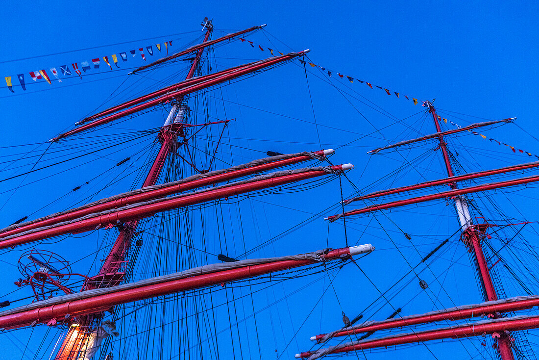 France,Gironde,Bordeaux,Fête du Fleuve 2019,SEDOV Russian training ship (117 meters long)