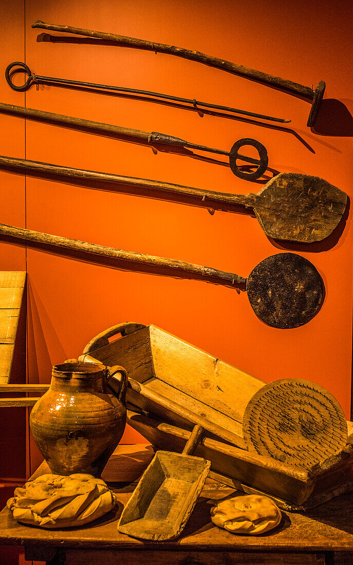 Spain,Rioja,Briones medieval village (Most beautiful village in Spain),ethnographic museum "La Casa Encantada" in the Placa of the marquis San Nicolas  (St James way)