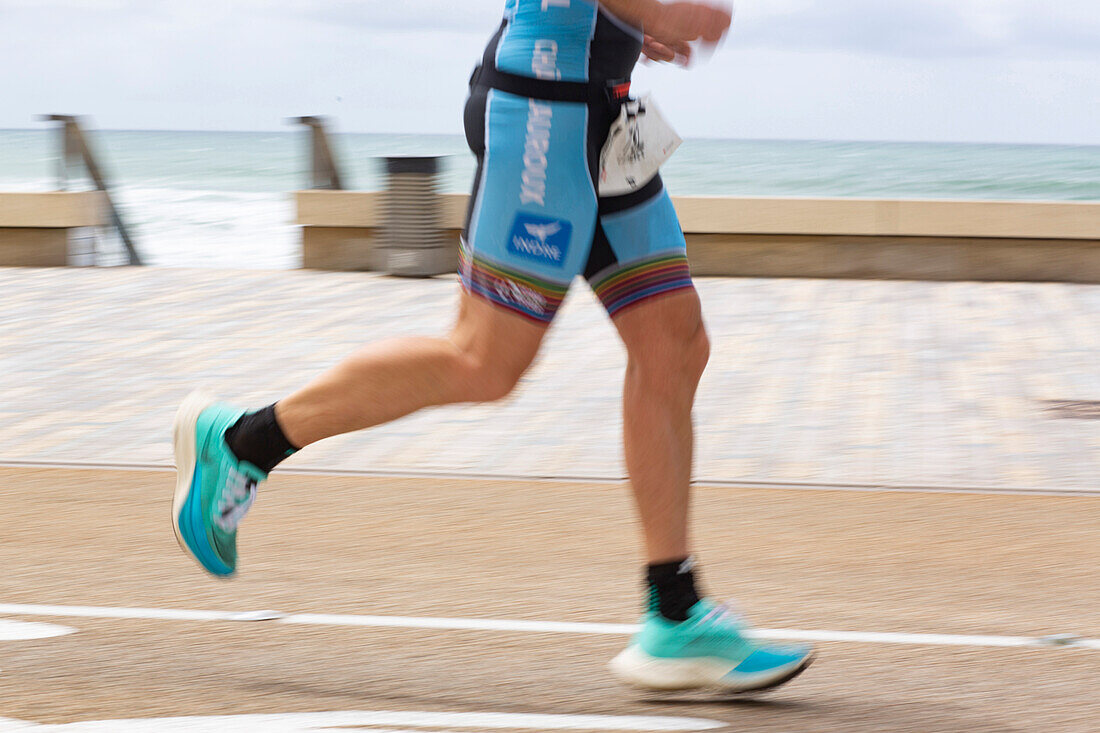 France,Les Sables d'Olonne,85,3rd edition of the Ironman,final on the Embankment of the 21 km run,Sunday July 4,2021.