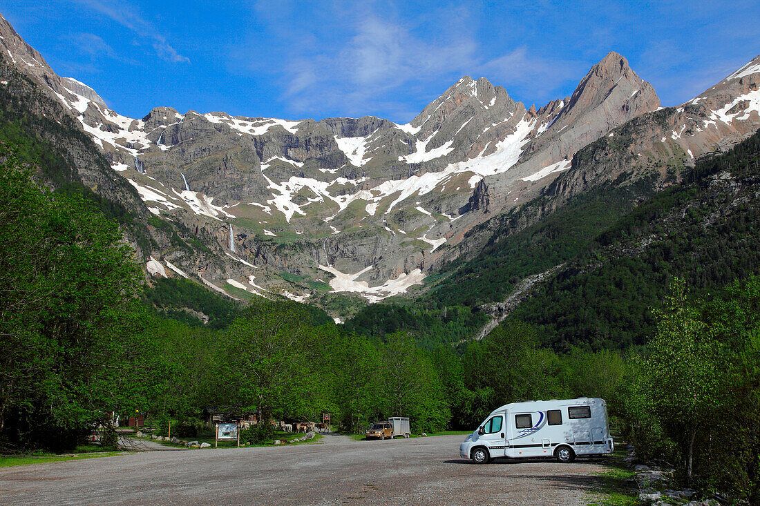 Spain,Aragon,Province of Huesca,Bielsa,Pineta valley and cirque (national park of Ordesa ans Monte Perdido mountain) Unesco world heritage