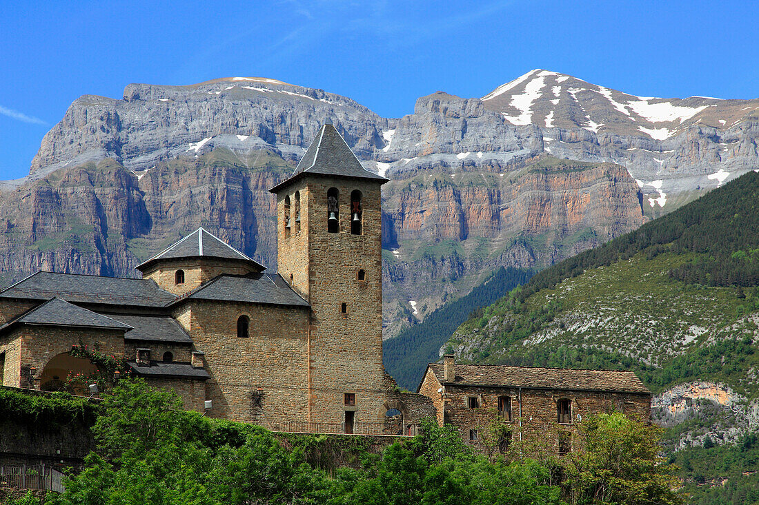 Spain,Aragon,Province of Huesca,Torla,national park of Ordesa and monte Perdido ,( Unesco world heritage)