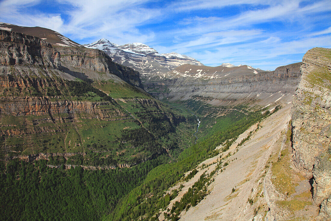 Spain,Aragon,Province of Huesca,Torla,national park of Ordesa and monte Perdido ,( Unesco world heritage)