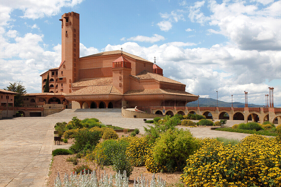 Spain,Aragon,Province of Huesca,sanctuary of Torreciudad