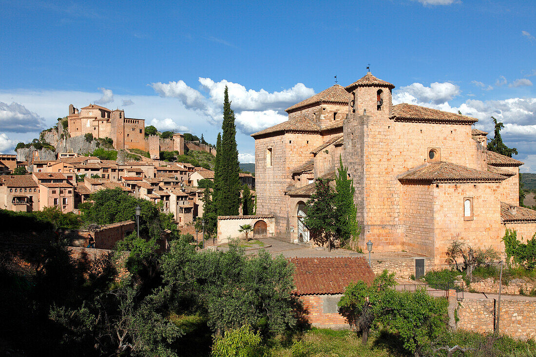 Spain,Aragon,Province of Huesca,Alquezar (sierra de guara)