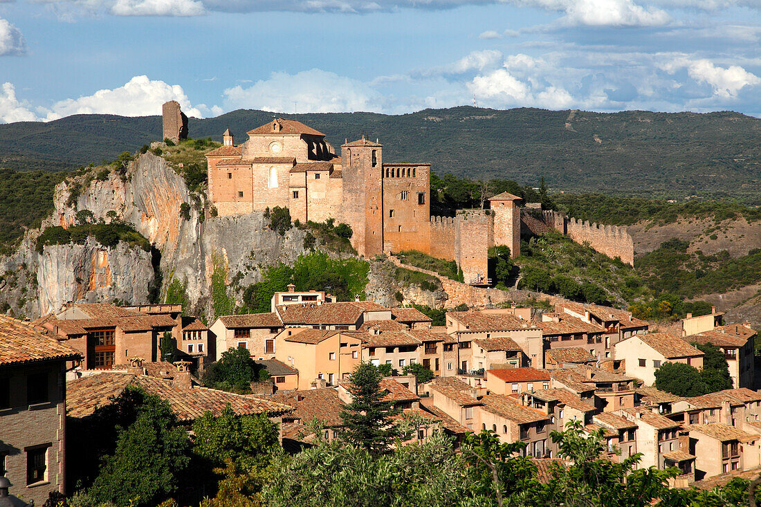 Spain,Aragon,Province of Huesca,Alquezar (sierra de guara)