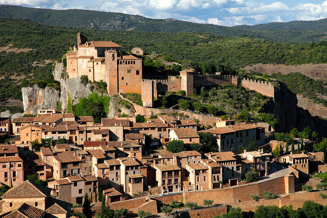 Spain,Aragon,Province of Huesca,Alquezar (sierra de guara)