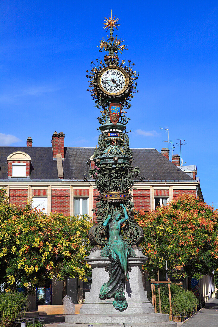 France,Hauts de France,Somme department (80),Amiens,Dewailly clock