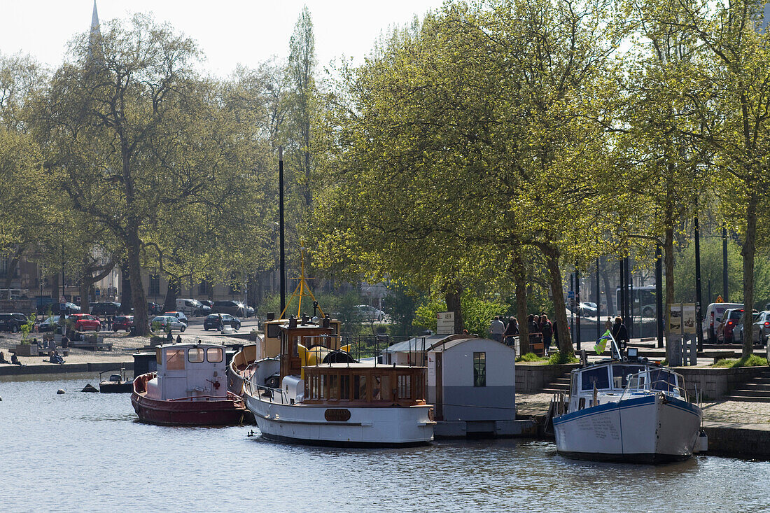 France,Nantes,44,Erdre river,Quai de Versailles