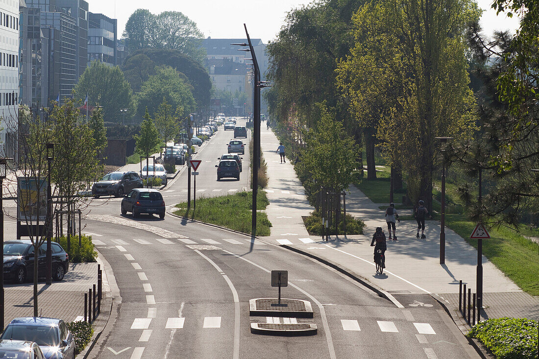 France,Nantes,44, ile de Nantes,boulevard Gaston Doumergue.