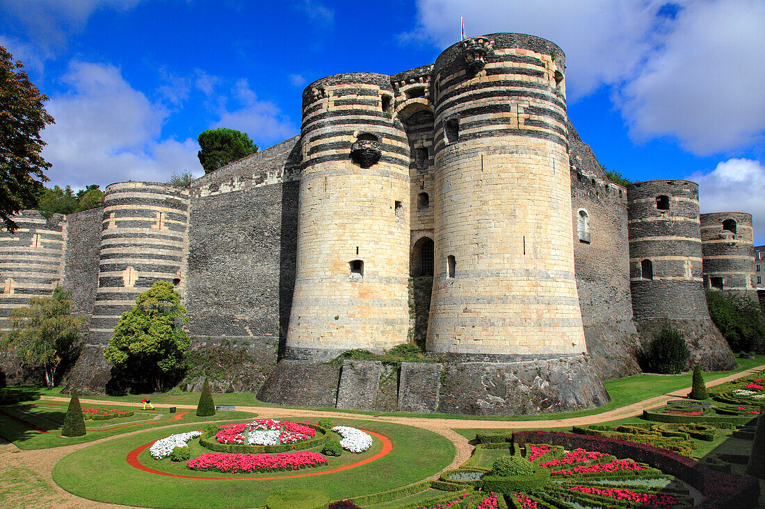 Frankreich,Pays de la Loire,Maine et Loire (49),Angers Schloss