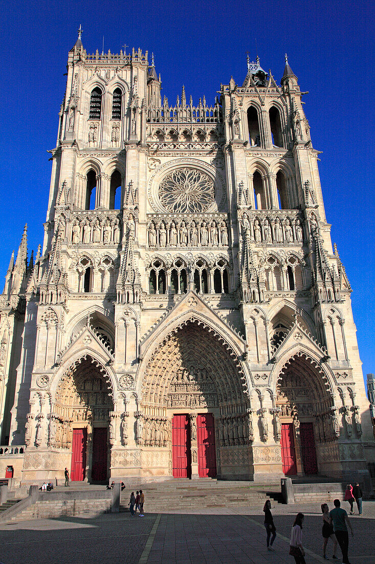 Frankreich,Hauts de France,Departement Somme (80),Amiens,Kathedrale Notre Dame,unesco Welterbe