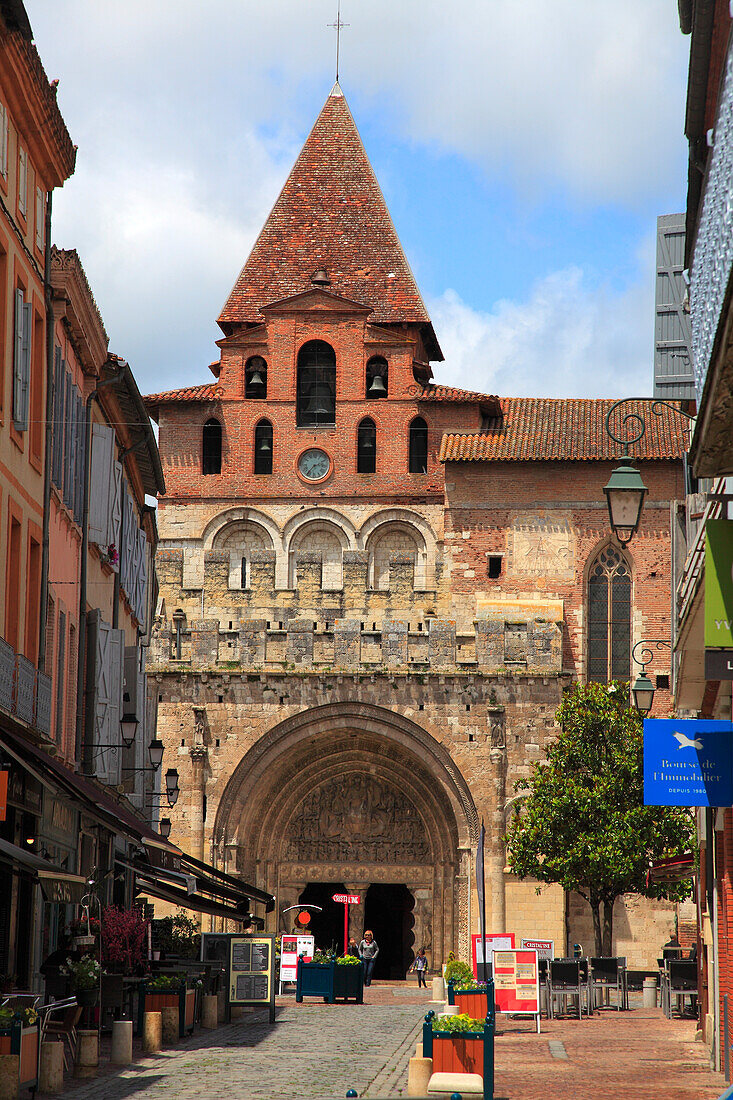 France,Occitanie,Tarn et garonne (82),Moissac,Saint Pierre abbey,Unesco world heritage