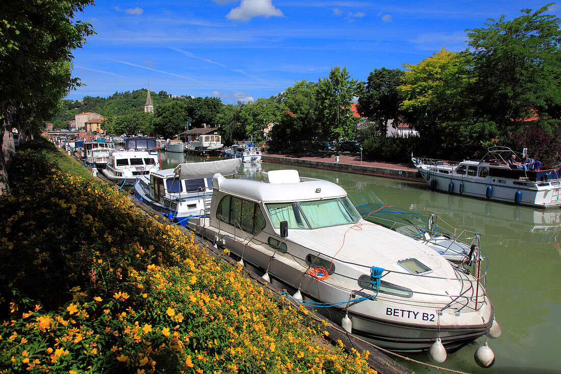 France,Occitanie,Tarn et garonne (82),Moissac,the canal