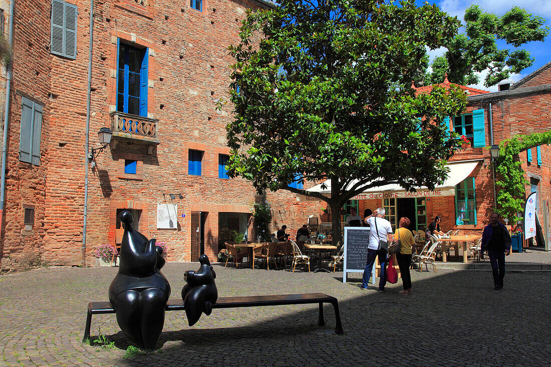 Frankreich,Okzitanien,Tarn et garonne (82),Moissac,Durand de Bredon Platz