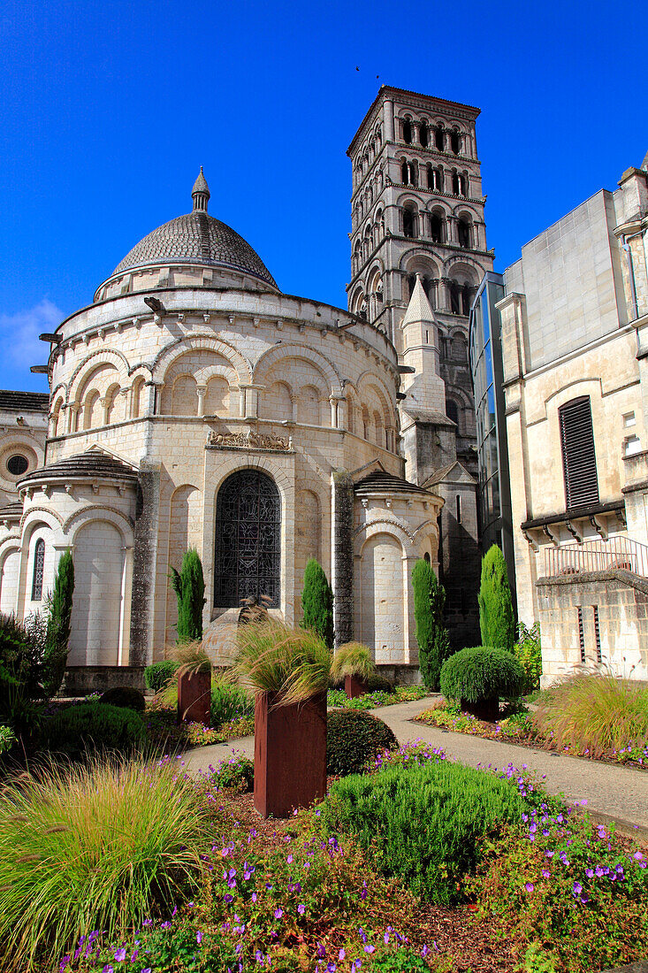 France,Nouvelle Aquitaine,Charente department(16) ,Angouleme,Saint Pierre cathedral