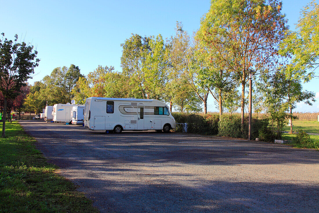 France,Nouvelle Aquitaine,Charente Maritime (17) Rochefort area,Soubise,camper area