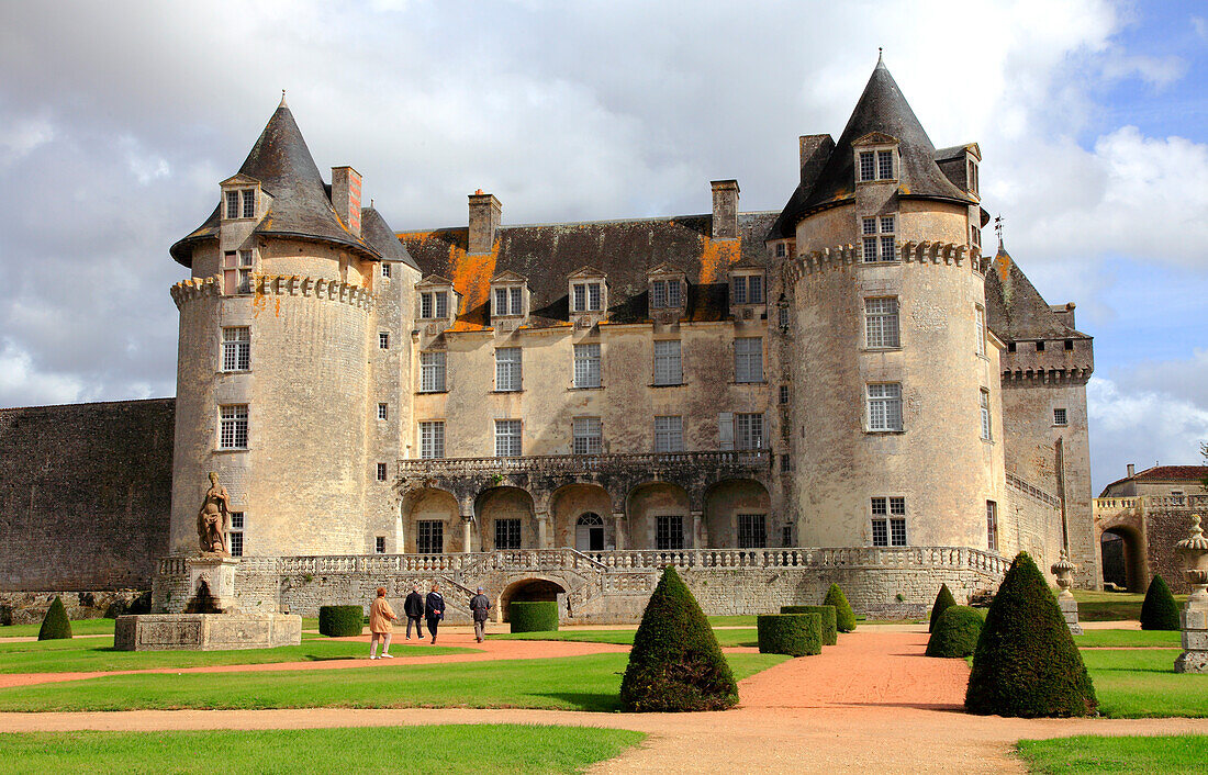 France,Nouvelle Aquitaine,Charente Maritime department (17),Saint Porchaire,La Roche Courbon castle