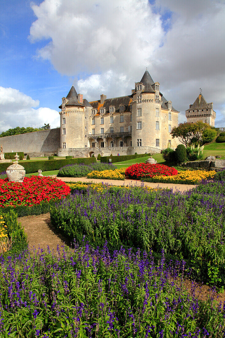 Frankreich,Nouvelle Aquitaine,Charente Maritime department (17),Saint Porchaire,La Roche Courbon castle