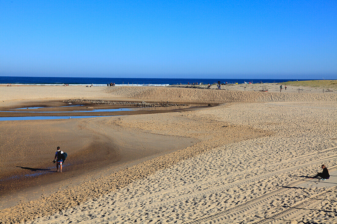 France,Nouvelle Aquitaine,Landes department (40),Moliets et Maa,Moliets plage