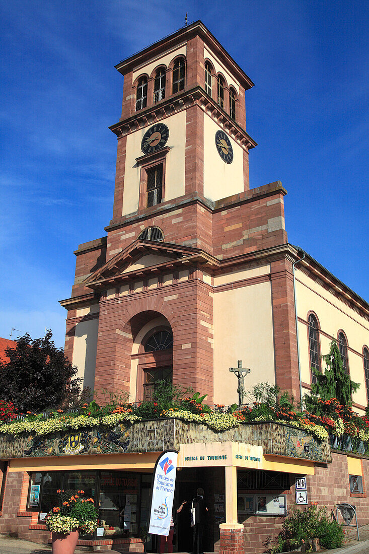 France,Grand-Est,Bas Rhin (67) Alsace,Soufflenheim church