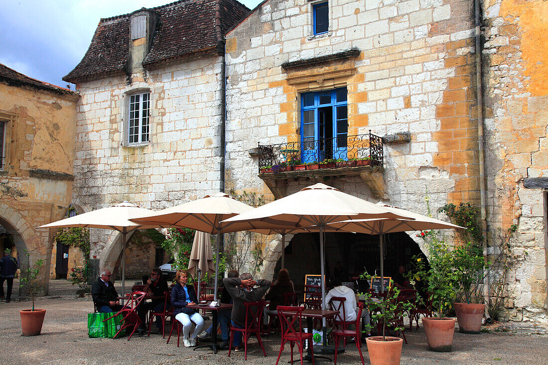 France,Nouvelle Aquitaine,Dordogne department (24),Monpazier,medieval village