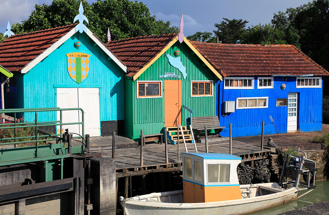 Frankreich,Neu-Aquitanien,Charente Maritime (17),Oleron island,Le Chateau d'Oleron