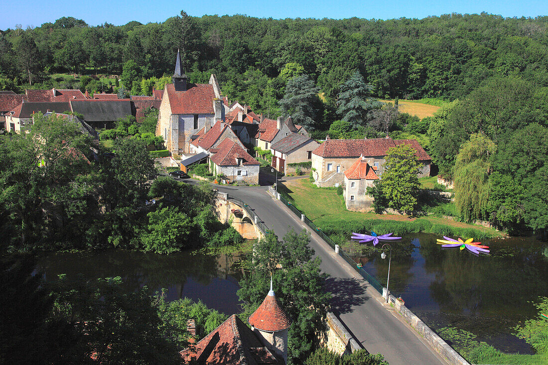 Frankreich,Neu-Aquitanien,Vienne department,Angles sur l'Anglin