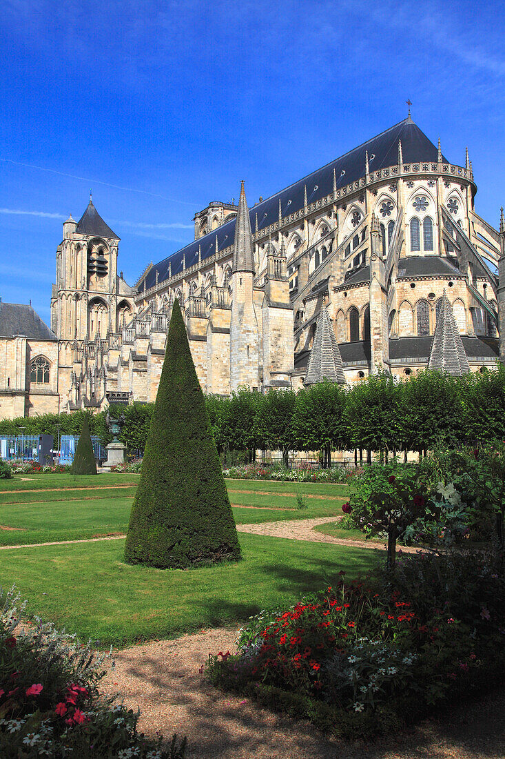 France,Centre Val de Loire,Cher department,Bourges,Saint Etienne cathedral (unesco world heritage)