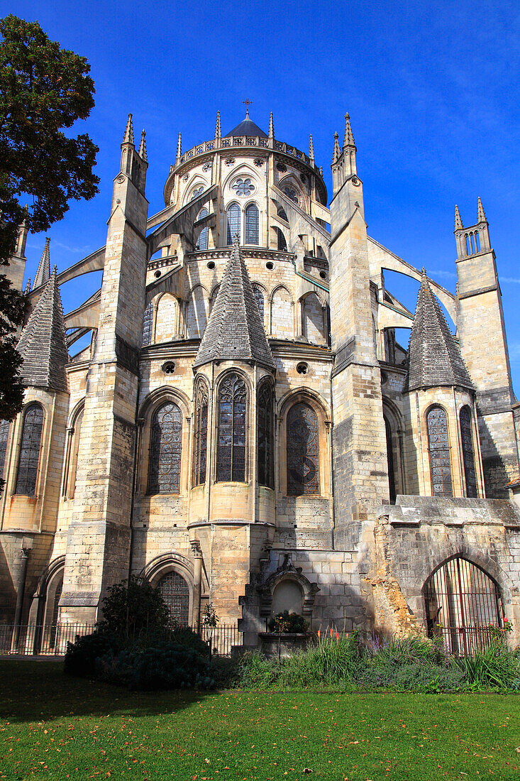 France,Centre Val de Loire,Cher department,Bourges,Saint Etienne cathedral (unesco world heritage)