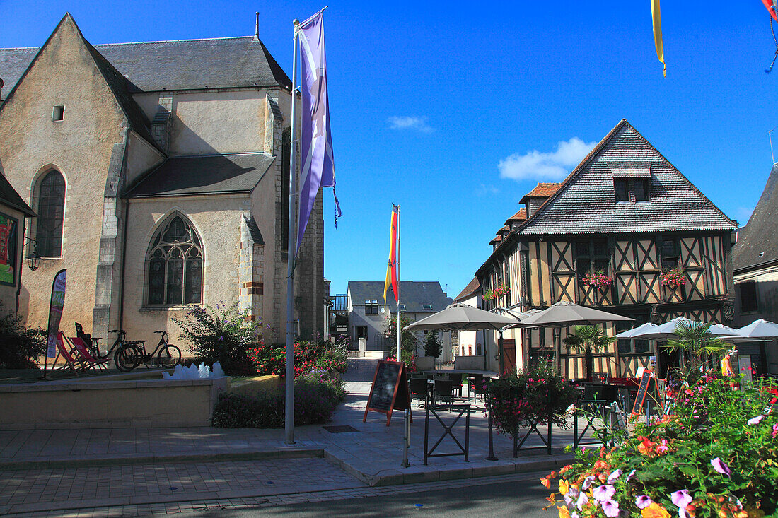 Frankreich,Centre Val de Loire,Cher department,Aubigny sur Nere