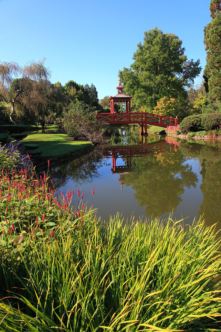 Frankreich,Centre Val de Loire,Cher department,Apremont sur Allier,le parc floral