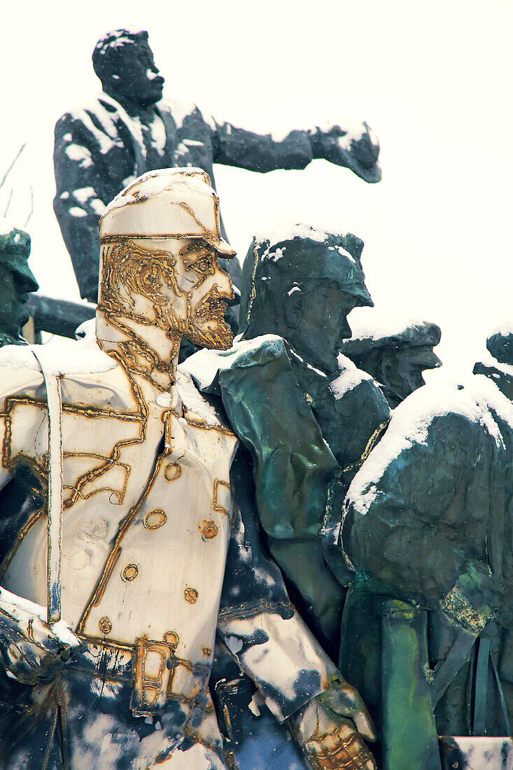 Europ,Hungria,Budapest. Memento Park,Bela Kun Gedenkstätte.