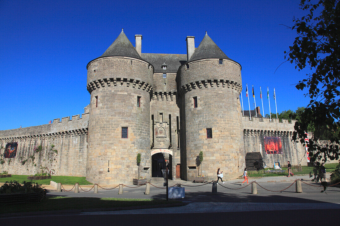 France,Pays de la Loire,Loire Atlantique (44),Guerande,medieval city,Saint Michel gate