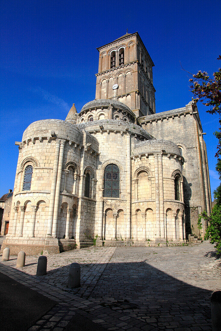 France,Nouvelle Aquitaine,Vienne department,Chauvigny,medieval city,Saint Pierre collegiate church