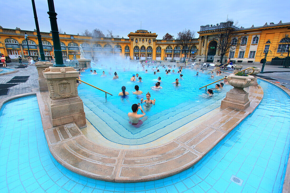 Europa,Ungarn,Budapest . Szechenyi baths