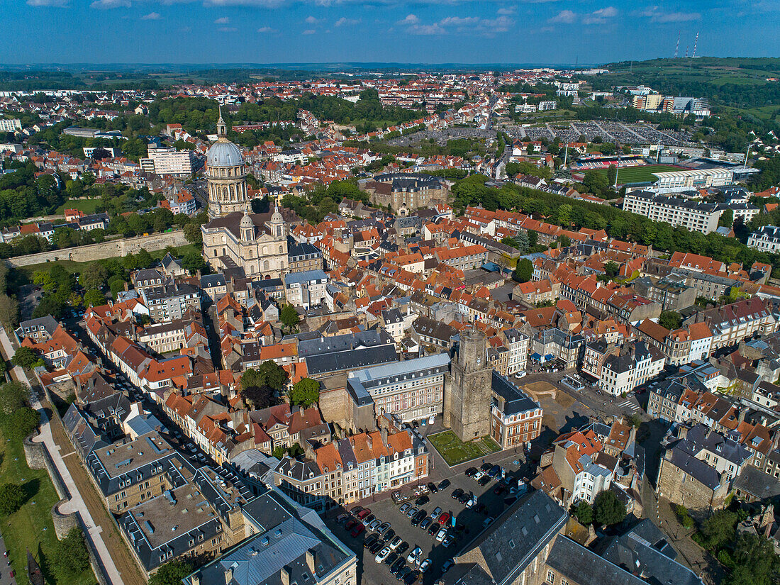 Frankreich,Hauts de France,Pas de Calais,Opale Coast,Boulogne sur Mer. Notre Dame