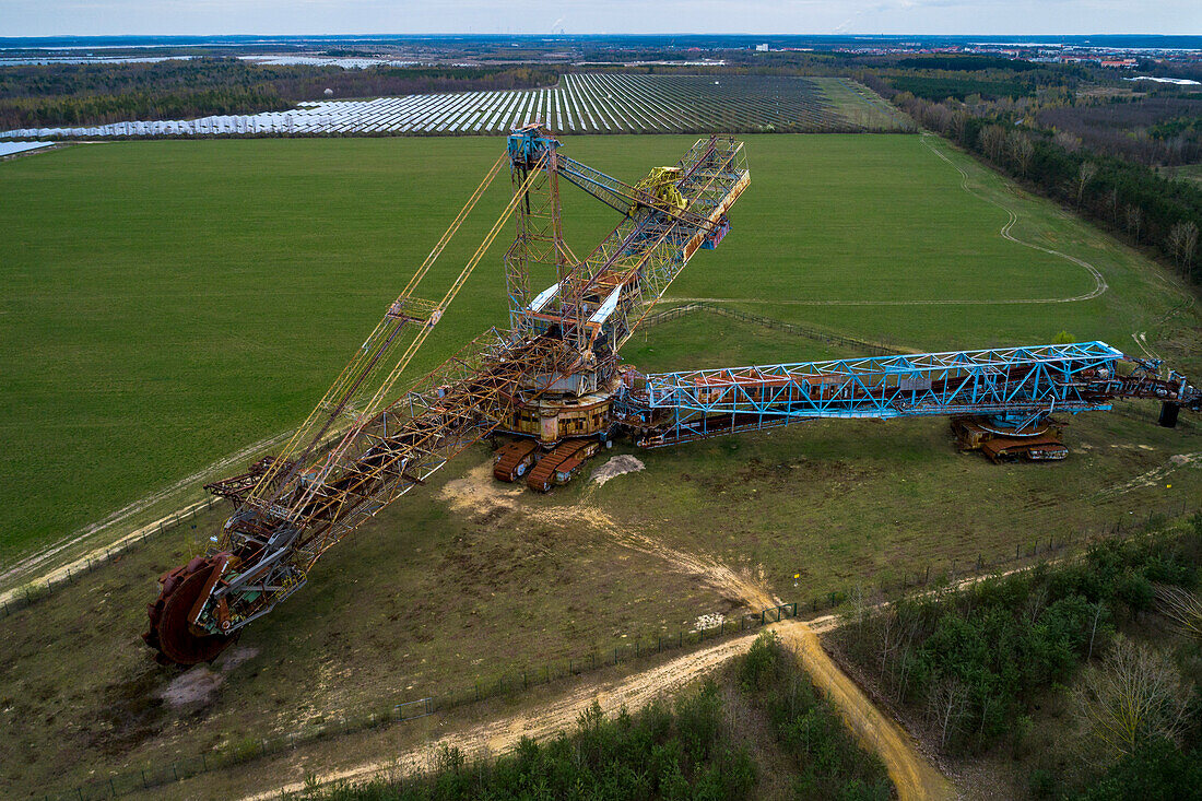 Europa,Deutschland. Schipkau,Bagger 258