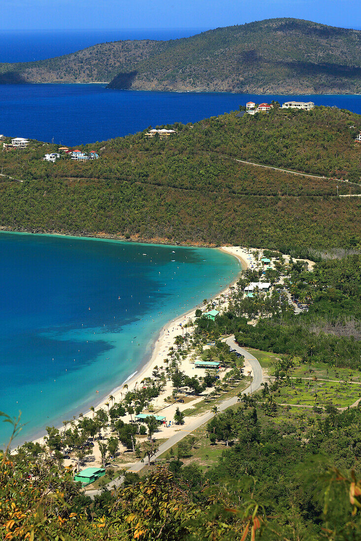 Karibik,Karibisches Meer,US-Jungferninseln,Saint Thomas Island. Magens Bay