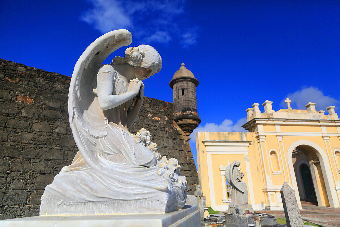 Usa,Puerto Rico,San Juan. Santa Maria Magdalena Friedhof.