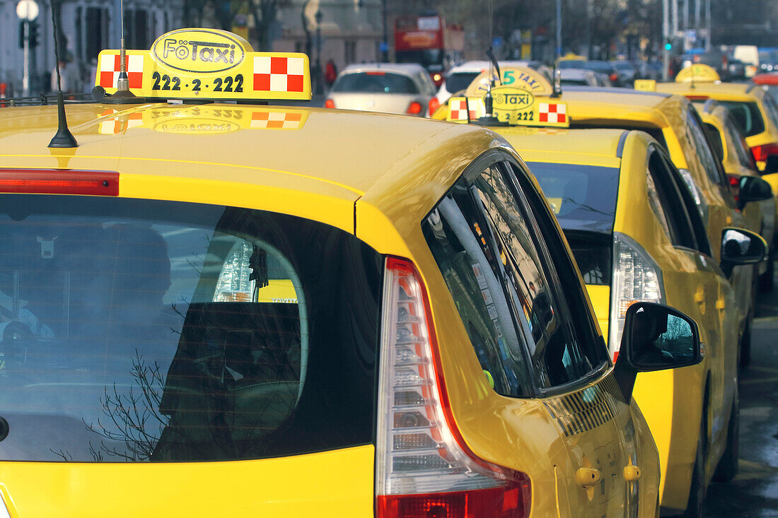 Europa,Hungary,Budapest,Taxis