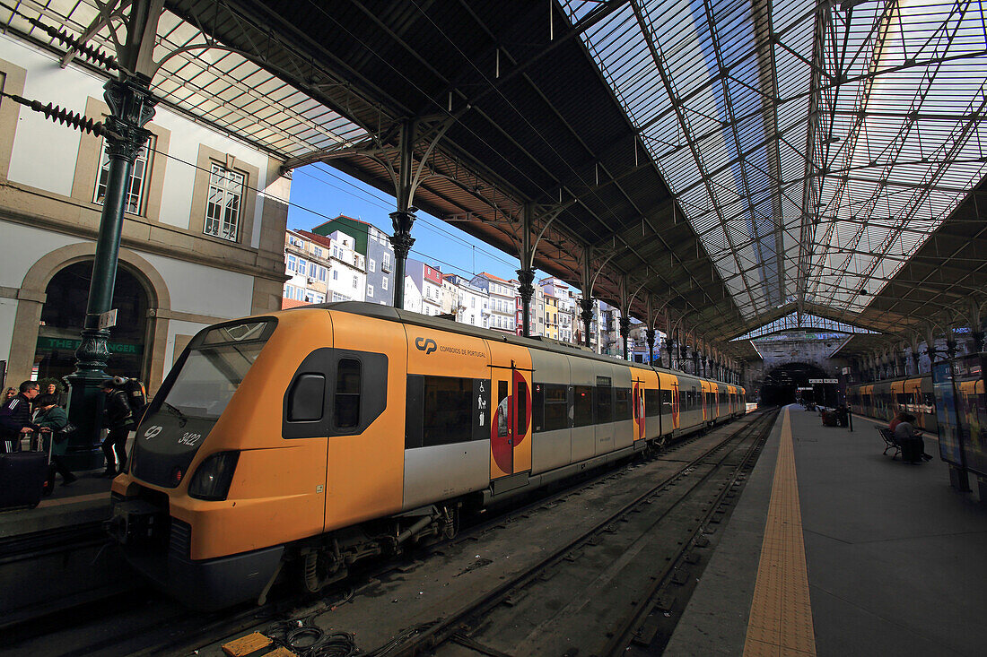 Europa,Portugal,Porto.Bahnhof Porto-São Bento