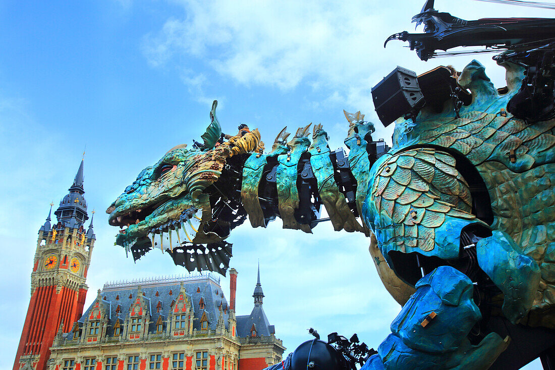 Drache von Calais, Frankreich