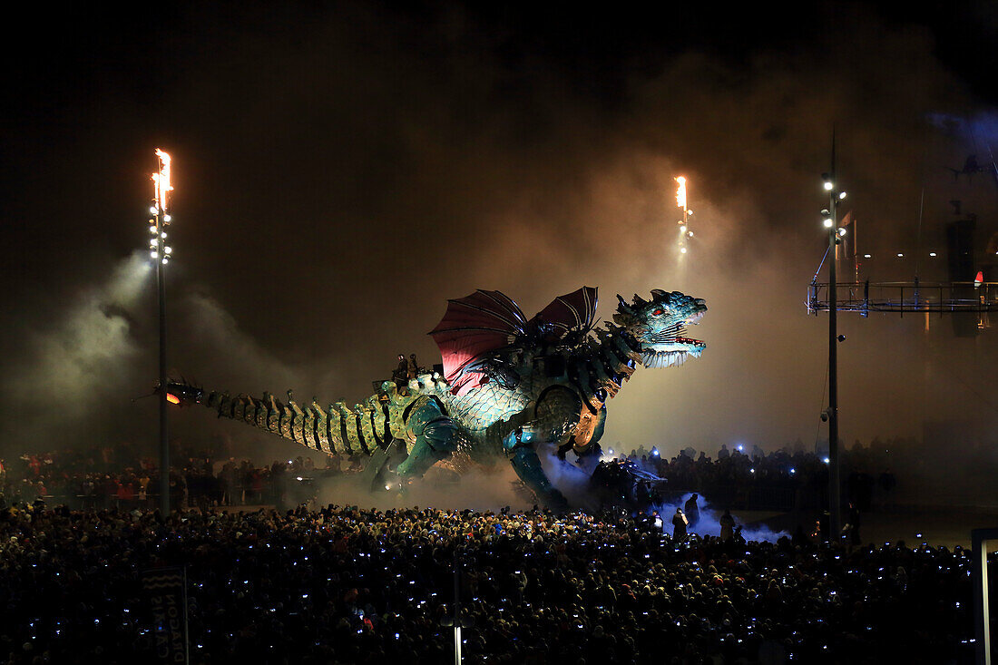 Drache von Calais, Frankreich