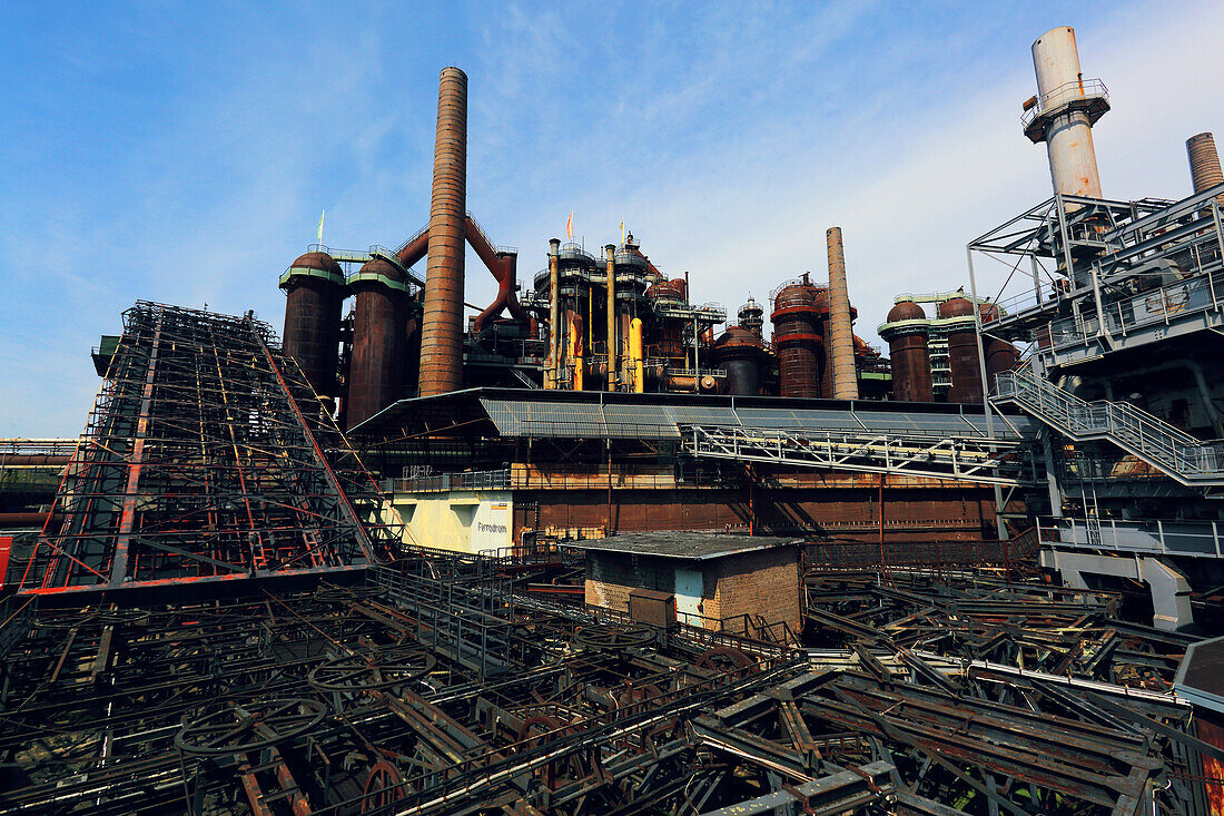 Deutschland,Stahlwerk Voelklingen im Saarland